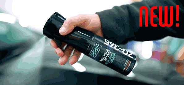 New ZG-365 spray being applied